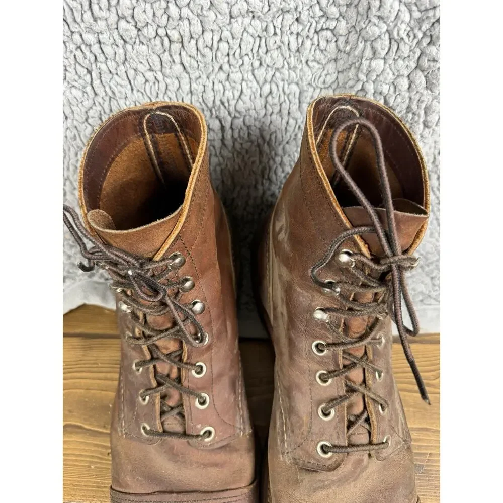 Red Wing Iron Ranger 8085 Copper Rough & Tough Boots Men’s 11 Vibram USA